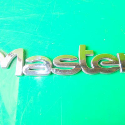 Renault Master hátsó AJTÓRA ajtó TÍPUS felirat EMBLÉMA jel FELÍRAT