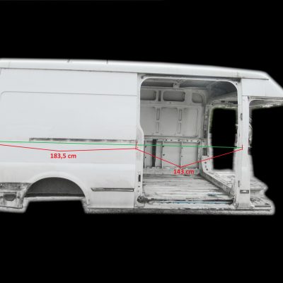 FORD TRANSIT els 330 NEGYED küszöb oldalfal KAROSSZÉRIA kaszni KASZTNI