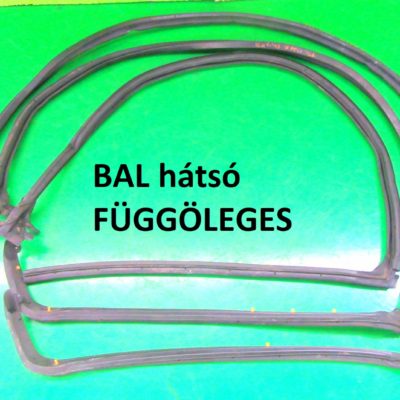 Transit HÁTSÓ ajtó függőleges ÉS alsó GUMI tömítés gumikéder GUMIGÉDER