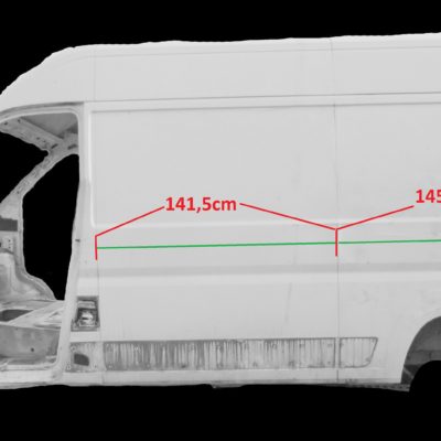 FIAT DUCATO citroen jumper PEUGEOT BOXER L2 H2 negyed ÍV KAROSSZÉRIA