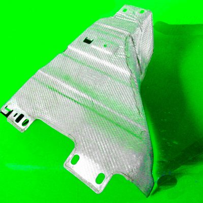 Ford Transit 12- DPF katalizátor hátsó HŐVÉDŐ lemez BORÍTÁS takaró